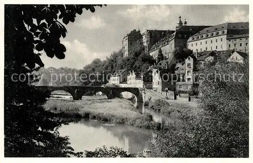 AK / Ansichtskarte Weilburg Schloss Lahnbruecke Kat. Weilburg Lahn