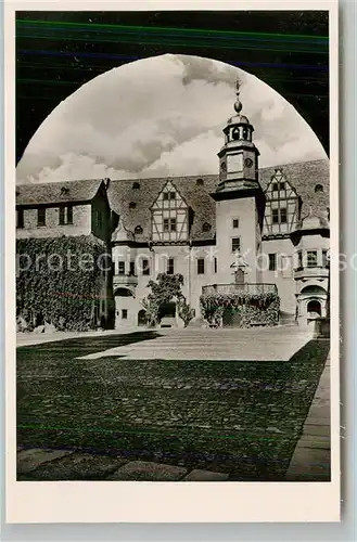 AK / Ansichtskarte Weilburg Schlosshof Kat. Weilburg Lahn