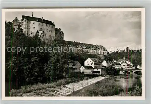 AK / Ansichtskarte Weilburg Schloss Lahnbruecke Kat. Weilburg Lahn