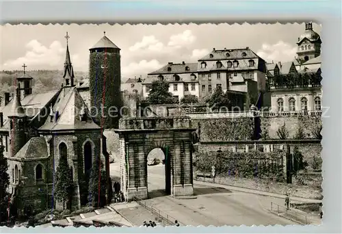 AK / Ansichtskarte Weilburg Landtor Schloss Kat. Weilburg Lahn