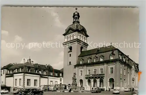 AK / Ansichtskarte Weilburg Marktplatz Schlosskirche Kat. Weilburg Lahn