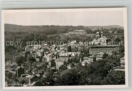 AK / Ansichtskarte Weilburg Panorama Schloss Kat. Weilburg Lahn