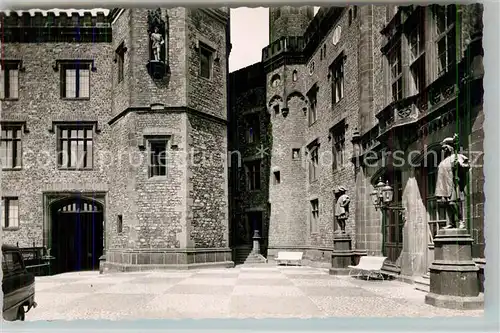 AK / Ansichtskarte Schaumburg Diez Schloss Hof Kat. Diez