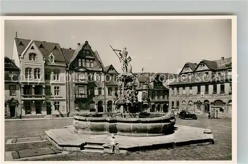 AK / Ansichtskarte Weilburg Marktplatz Brunnen Kat. Weilburg Lahn