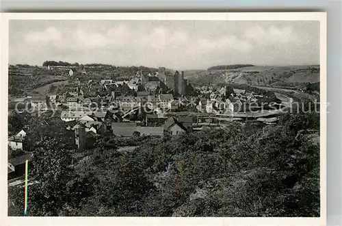 AK / Ansichtskarte Runkel Lahn Burg Panorama Kat. Runkel