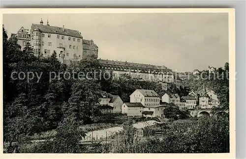 AK / Ansichtskarte Weilburg Schloss Lahnbruecke Kat. Weilburg Lahn