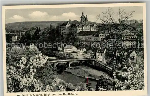 AK / Ansichtskarte Weilburg Schloss Lahnbruecke Kat. Weilburg Lahn