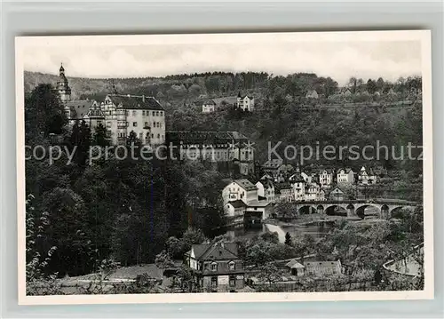 AK / Ansichtskarte Weilburg Schloss Lahnbruecke Kat. Weilburg Lahn