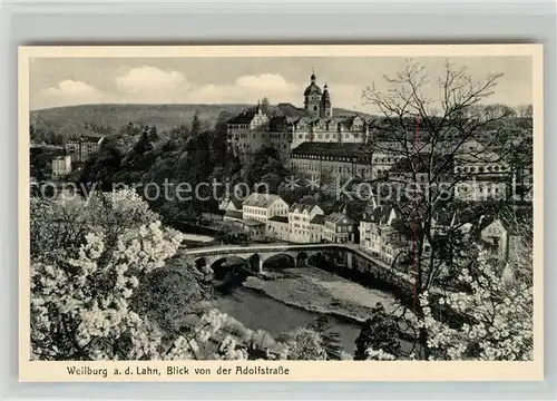 AK / Ansichtskarte Weilburg Schloss Lahnbruecke Kat. Weilburg Lahn