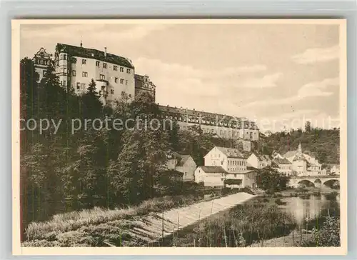 AK / Ansichtskarte Weilburg Schloss Lahnbruecke Kat. Weilburg Lahn