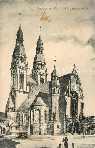 AK / Ansichtskarte Speyer Rhein Sankt Josephskirche Kat. Speyer