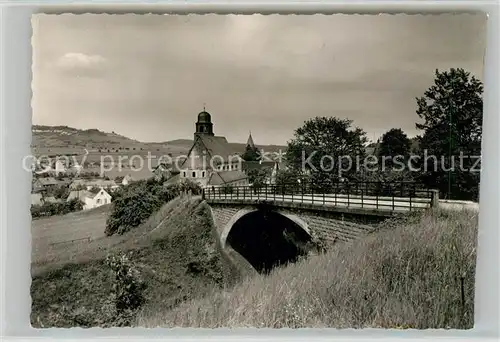 AK / Ansichtskarte Ramsen Pfalz Panorama Bruecke Kat. Ramsen