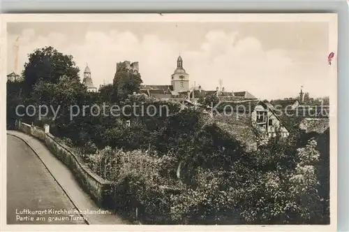 AK / Ansichtskarte Kirchheimbolanden Grauer Turm Kat. Kirchheimbolanden