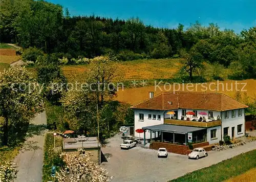 Waldkatzenbach Gaststaette Pension zur Turmschaenke am Katzenbuckel Baumbluete Kat. Waldbrunn