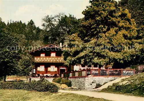 Wernigerode Harz Waldgasthaus Christianental Kat. Wernigerode