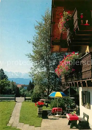 Ofterschwang Haus Haberstock Mayr Gaestehaus Pension Alpenblick Kat. Ofterschwang