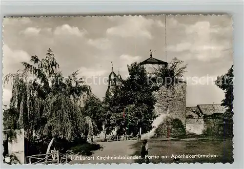 AK / Ansichtskarte Kirchheimbolanden Apothekertuermchen Kat. Kirchheimbolanden