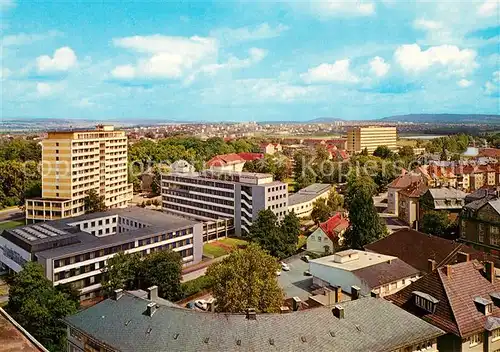 AK / Ansichtskarte Giessen Lahn Fliegeraufnahme mit Behoerdenezentrum Kat. Giessen