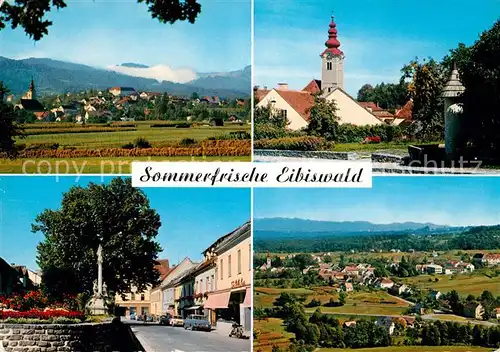 AK / Ansichtskarte Eibiswald Steiermark Panorama Kirche Ortspartie Kat. Eibiswald