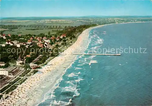 Scharbeutz Ostseebad Fliegeraufnahme Kat. Scharbeutz