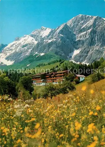 Muehlbach Hochkoenig Alpengasthof Bergheimat Kat. Muehlbach am Hochkoenig