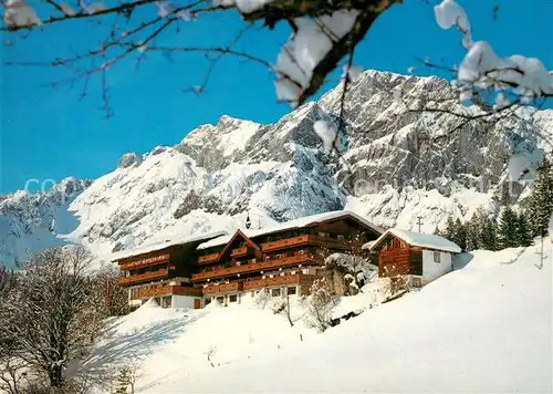 Muehlbach Hochkoenig Alpengasthof Bergheimat Kat. Muehlbach am Hochkoenig