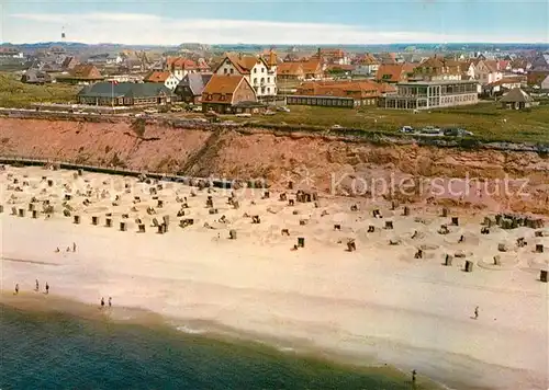 Wenningstedt Sylt Nordseeheilbad Fliegeraufnahme Kat. Wenningstedt Braderup (Sylt)