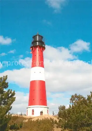 Hoernum Sylt Leuchtturm Kat. Hoernum (Sylt)