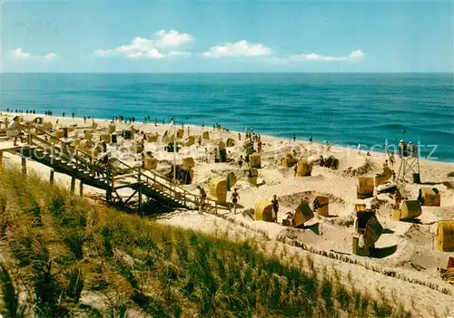 Hoernum Sylt Strand Nordseebad Kat. Hoernum (Sylt)