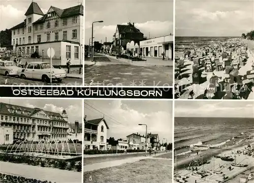 Kuehlungsborn Ostseebad FDGB Erholungsheim Strand  Kat. Kuehlungsborn