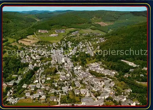 AK / Ansichtskarte Fredeburg Schmallenberg Fliegeraufnahme