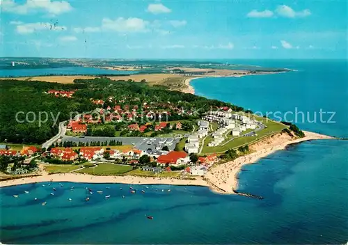 AK / Ansichtskarte Hohwacht Ostseebad Fliegeraufnahme Kat. Hohwacht (Ostsee)