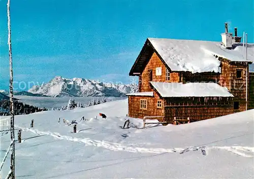 AK / Ansichtskarte Radstaedter Huette Winter Panorama Kat. Salzburg