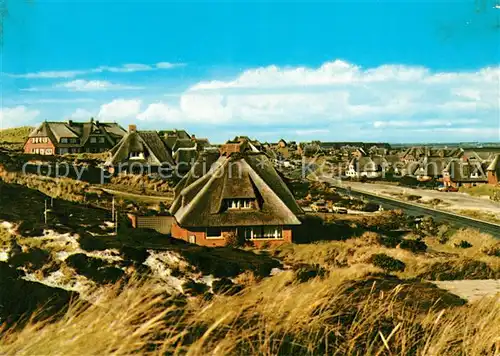 AK / Ansichtskarte Rantum Sylt Duenen Friesenhaeuser Nordseebad Kat. Rantum (Sylt)