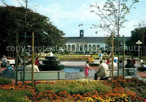 AK / Ansichtskarte Norderney Nordseebad Kurhaus Spielbank Brunnen Park Kat. Norderney