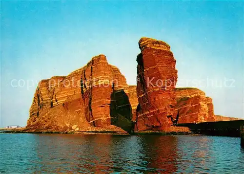 AK / Ansichtskarte Helgoland Nordspitze Lange Anna Felsen Kat. Helgoland