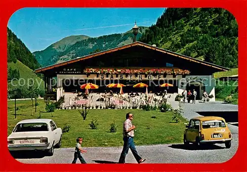 AK / Ansichtskarte Ferleiten Alpengasthof Lukashansl Wildpark Grossglocknerstrasse Kat. Salzburg