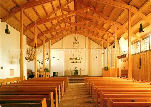 AK / Ansichtskarte Helgoland Insel Kirche Kirchenschiff Kat. Helgoland