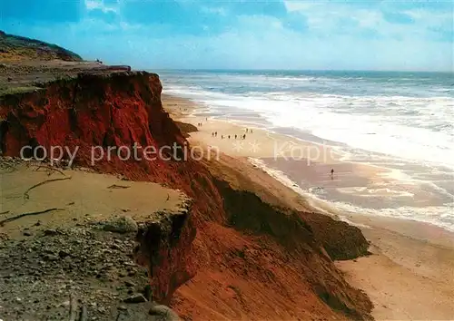 Insel Sylt Rotes Kliff Kampen Kat. Westerland