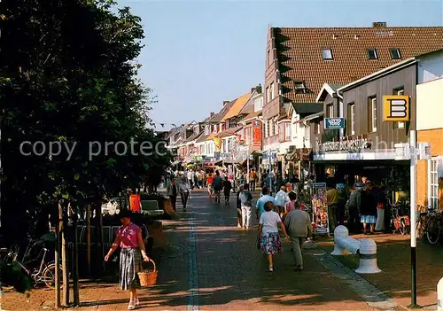 Buesum Nordseebad Alleestrasse Kat. Buesum