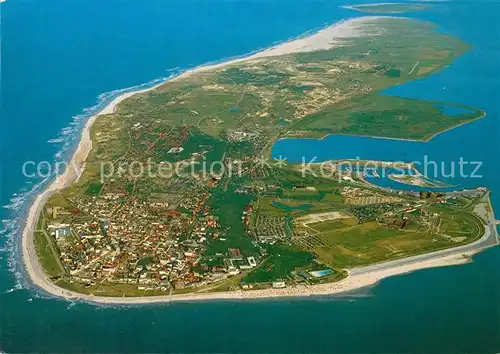 Norderney Nordseebad Nordseeinsel Fliegeraufnahme Kat. Norderney