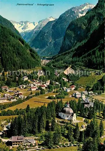 AK / Ansichtskarte Boeckstein mit Hannoverhaus und Ankogelgruppe Kat. Bad Gastein