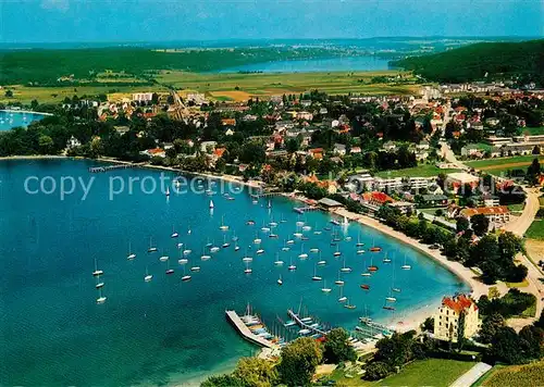 AK / Ansichtskarte Herrsching Ammersee Fliegeraufnahme Kat. Herrsching a.Ammersee