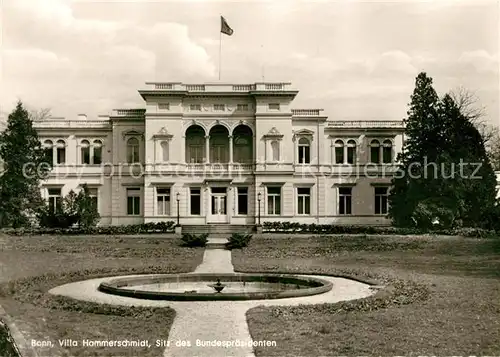 AK / Ansichtskarte Bonn Rhein Villa Hammerschmidt Sitz des Bundespraesidenten Kat. Bonn