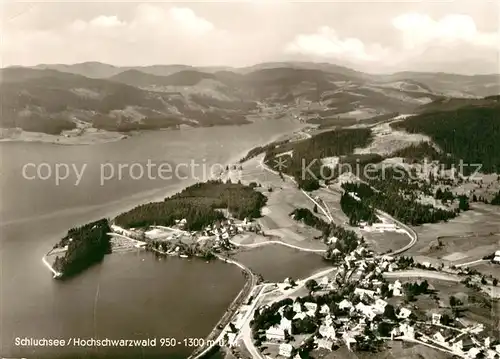 Schluchsee Fliegeraufnahme Original Straehle Bild Nr 8 4061 Kat. Schluchsee