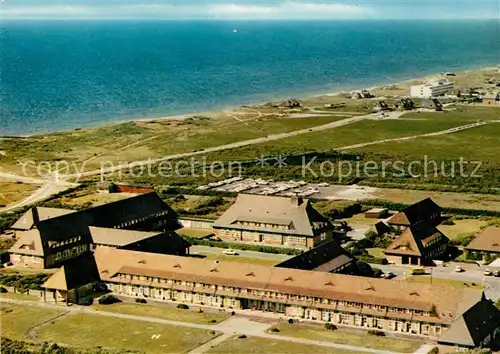 Westerland Sylt Nordseeklinik Nordseeheilbad Fliegeraufnahme Kat. Westerland