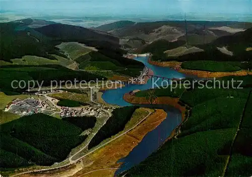 Okertalsperre Fliegeraufnahme Kat. Goslar