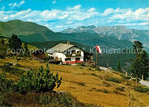 Kaltenbach Tirol Zillertaler Hoehenstrasse Alpengasthaus Kaltenbacher Schihuette Alpenpanorama Rofangebirge Kat. Kaltenbach