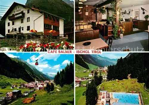 Ischgl Cafe Salner Silvrettaseilbahn Kat. Ischgl