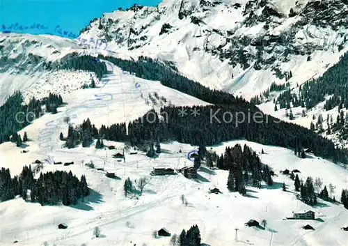 Schoenbueel Lungern Fliegeraufnahme Kat. Lungern